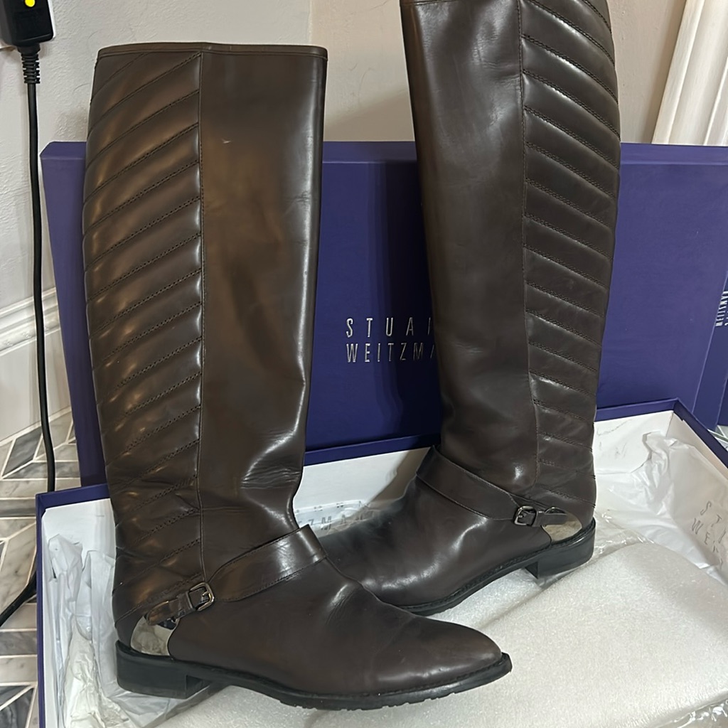 Stuart Weitzman Leather Boots